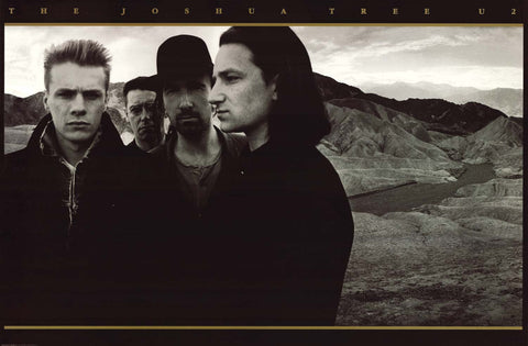 U2 Joshua Tree Album Cover Poster