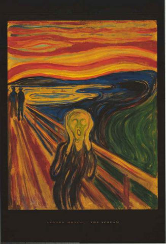 Edvard Munch The Scream Poster