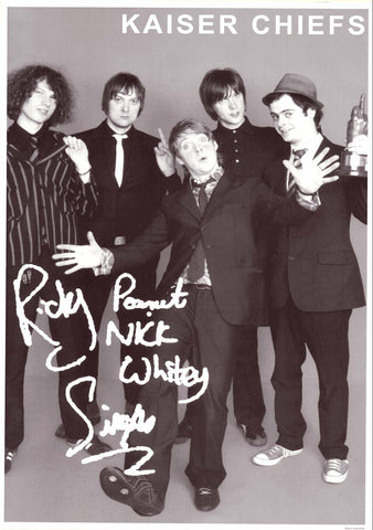 Kaiser Chiefs Band Portrait Poster