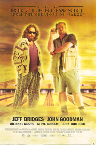 Big Lebowski Movie Poster 24x36