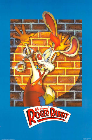 Poster: Who Framed Roger Rabbit 1987 Original