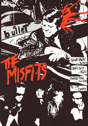 The Misfits Bullet Album Cover Poster 24x33