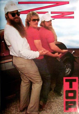 ZZ Top Band Poster