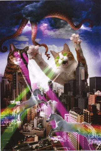 Apocalypse Meow Cat Poster