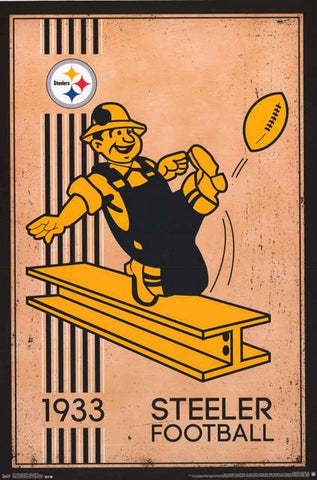 Pittsburgh Steelers NFL Football Poster