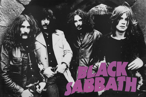 Black Sabbath Band Poster 24x36