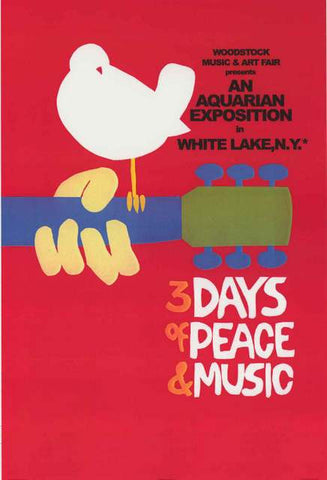 Woodstock Concert Poster