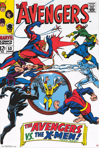 Avengers vs X-Men Marvel Comics Poster