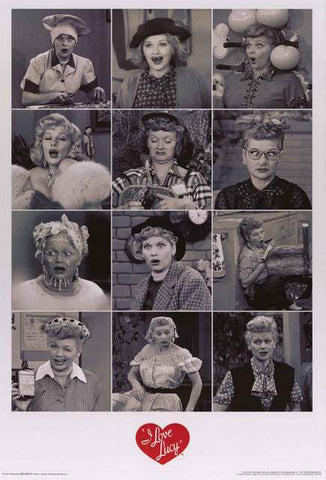 I Love Lucy Lucille Ball Poster