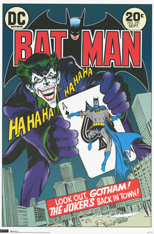 Batman The Joker DC Comics Poster