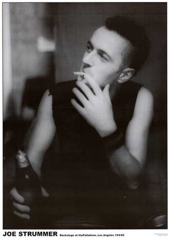 The Clash Joe Strummer Poster