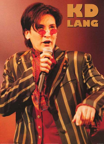 k.d. Lang Portrait Poster