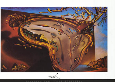 Salvador Dali Soft Watch Poster