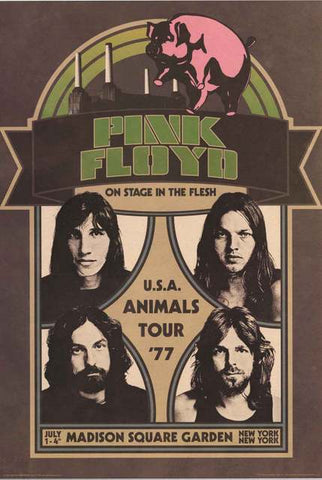 Pink Floyd Band Poster