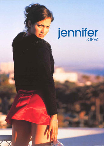 Jennifer Lopez Portrait Poster
