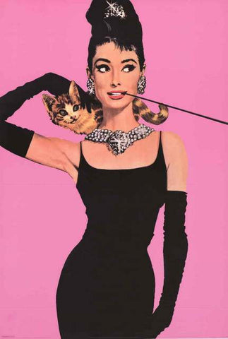 Audrey Hepburn Portrait Poster