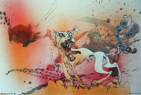 Ralph Steadman Art Poster