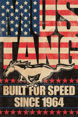 Ford Mustang Poster