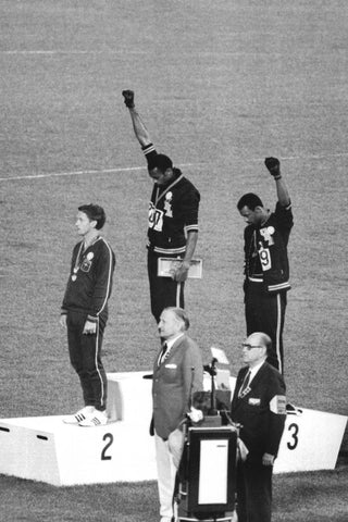 Black Power Salute 1968 Olympics Poster 24x36