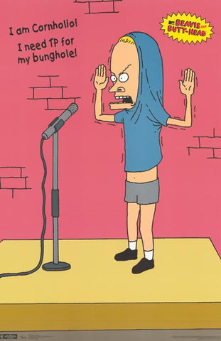 Beavis and Butt-Head Cornholio Poster