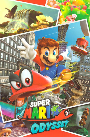 Super Mario: Odyssey Poster 24x36