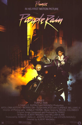 Prince Purple Rain Movie Poster 24x36