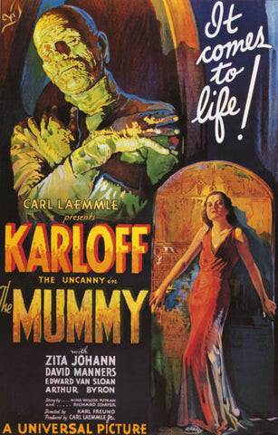 The Mummy Boris Karloff Movie Poster