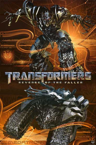 Transformers Megatron Movie Poster