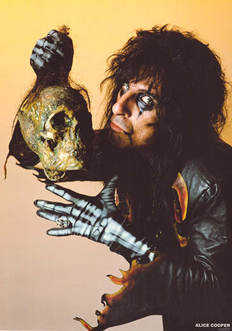 Alice Cooper Portrait Poster