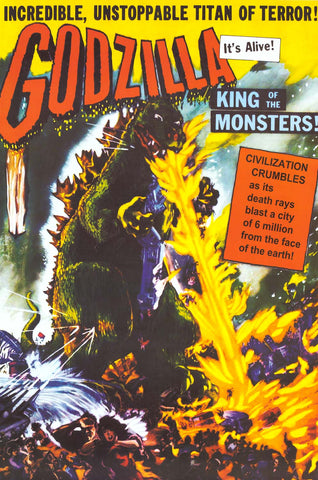 Godzilla Classic Movie Poster