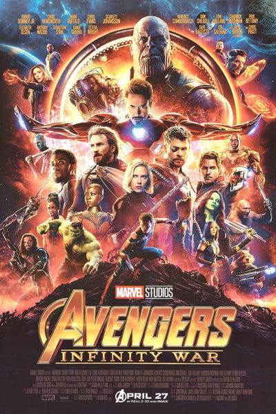 Avengers: Infinity War Movie Poster 24x36