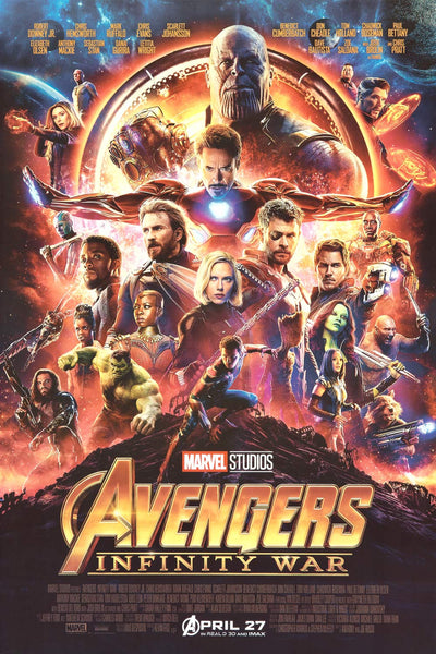 Avengers: Infinity War Movie Poster 24x36 – BananaRoad