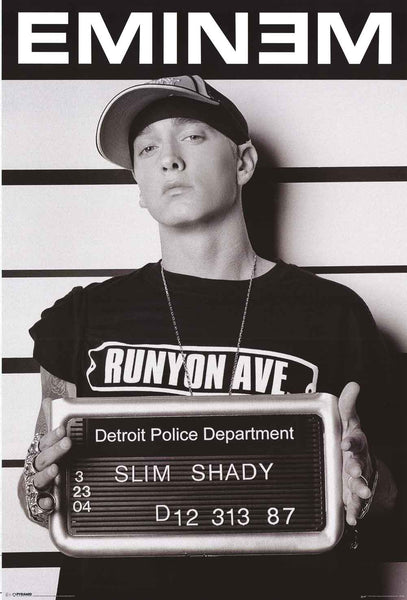EMINEM POSTER PHOTO PRINT 11X17 SLIM SHADY AFTERMATH RECOVERY RELAPSE  MARSHALL 1