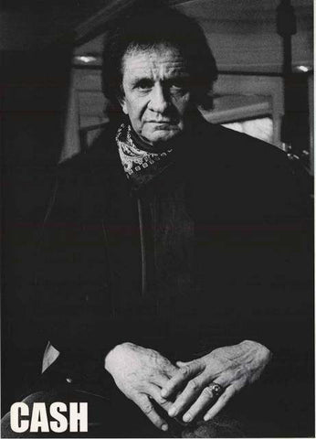 Johnny Cash Portrait Poster