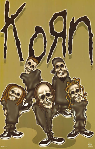 Korn Sadida Skulls Poster