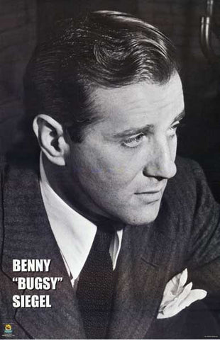 Bugsy Siegel Portrait Poster