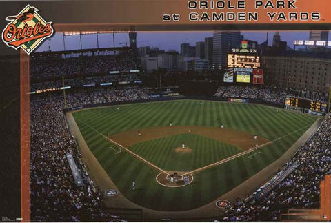 Baltimore Orioles Camden Yards Poster