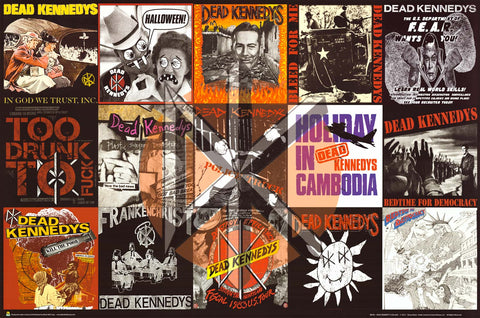 Dead Kennedys Album Covers Poster 24x36