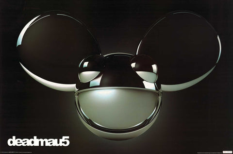 Deadmau5 Chrome Dome Poster 24x36