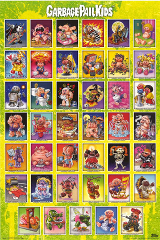 Garbage Pail Kids Poster