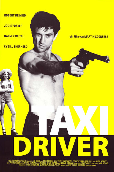 Taxi Driver' Retro Movie Poster poster