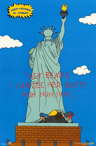 Beavis and Butt-Head Do America Movie Poster