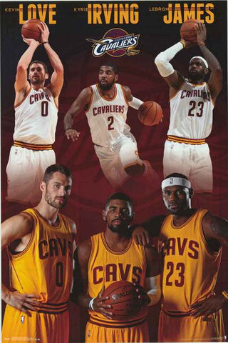 Cleveland Cavaliers LeBron James Poster