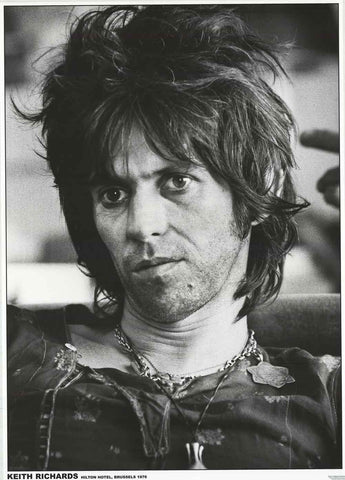 Rolling Stones Keith Richards Poster