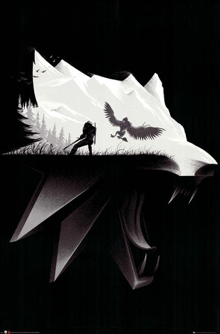 Poster: The Witcher - Open World (24"x36")