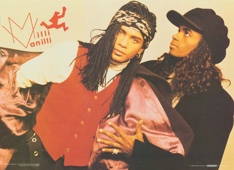 Milli Vanilli Poster 20x28