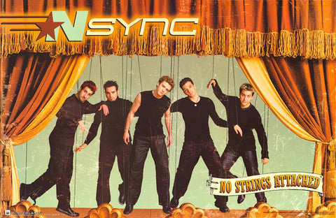NSYNC - No Strings Attached Poster 22x34
