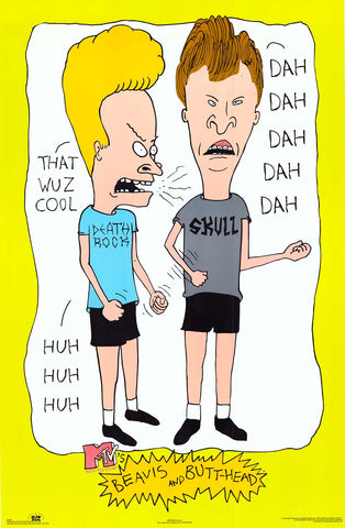 Poster: Beavis and Butt-Head Air Guitar 23x35