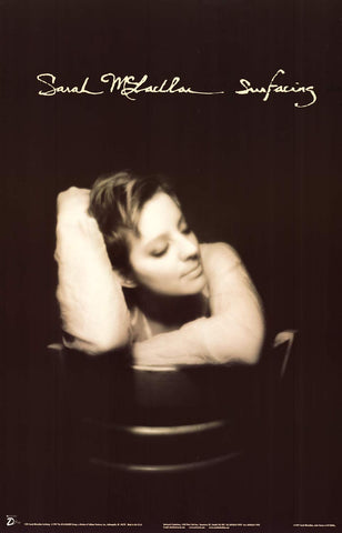 Poster: Sarah McLachlan - Surfacing 22"x34"