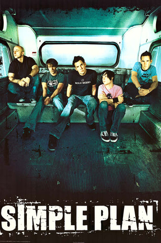 Poster: Simple Plan Band Portrait (24"x36")